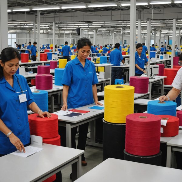 Quels sont les principes de formation en gestion de la production pour les entreprises de textile?