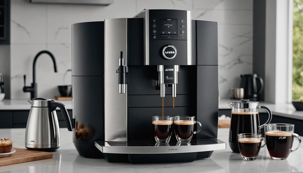 Découvrez l'élégance du jura x4 dark inox pour un café raffiné